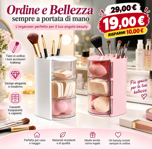 Organizer make-up
