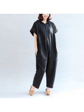 2021 black casual cotton hooded short sleeve tops and jumpsuit jeans